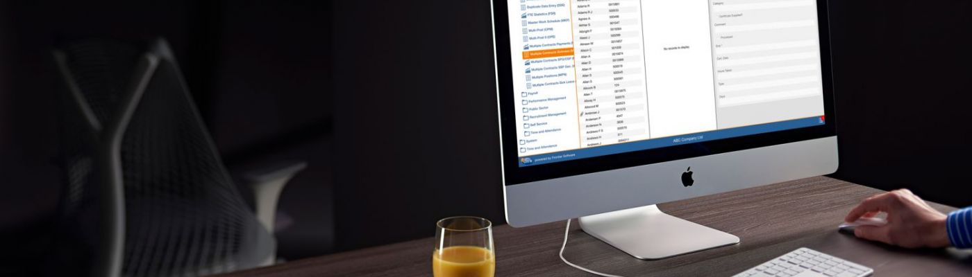 Multiple Contracts Apple iMac Desktop